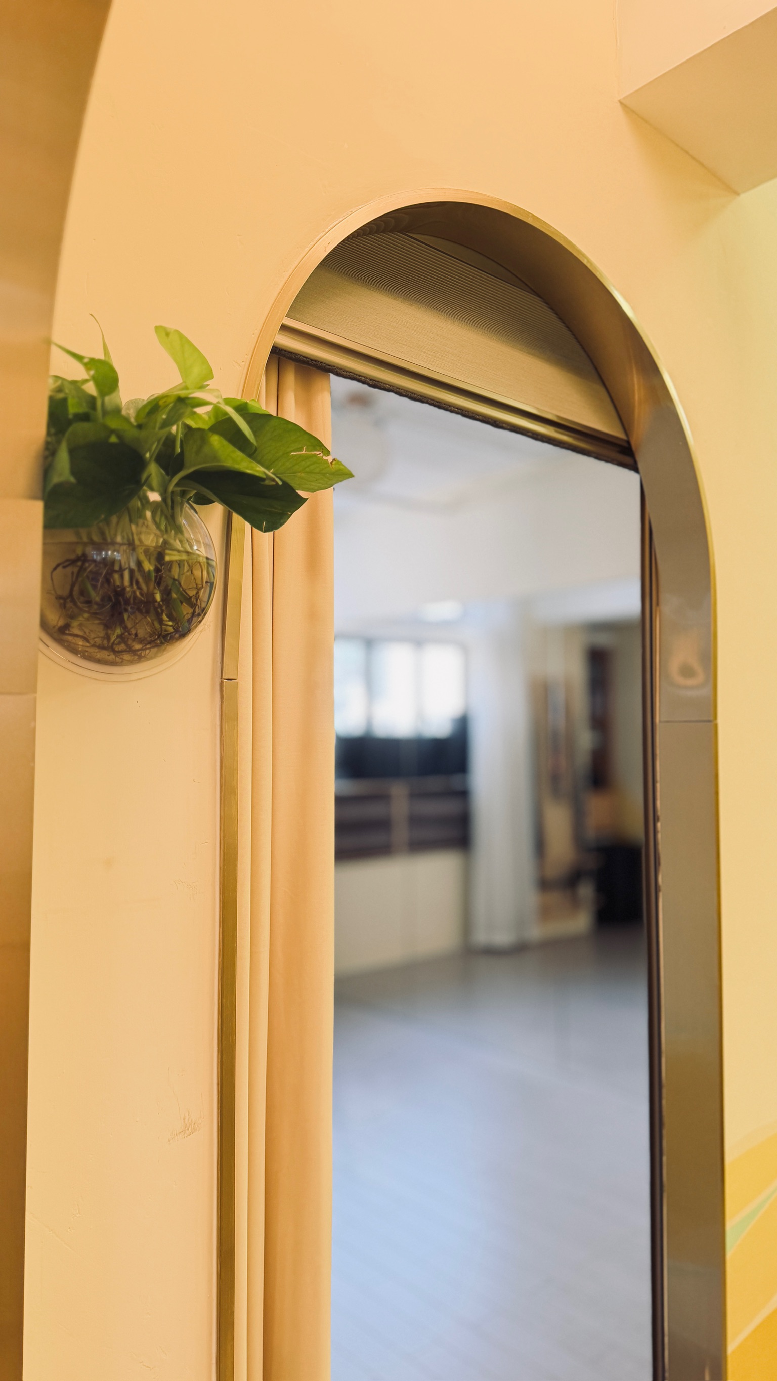An archway inside OMIYOGA