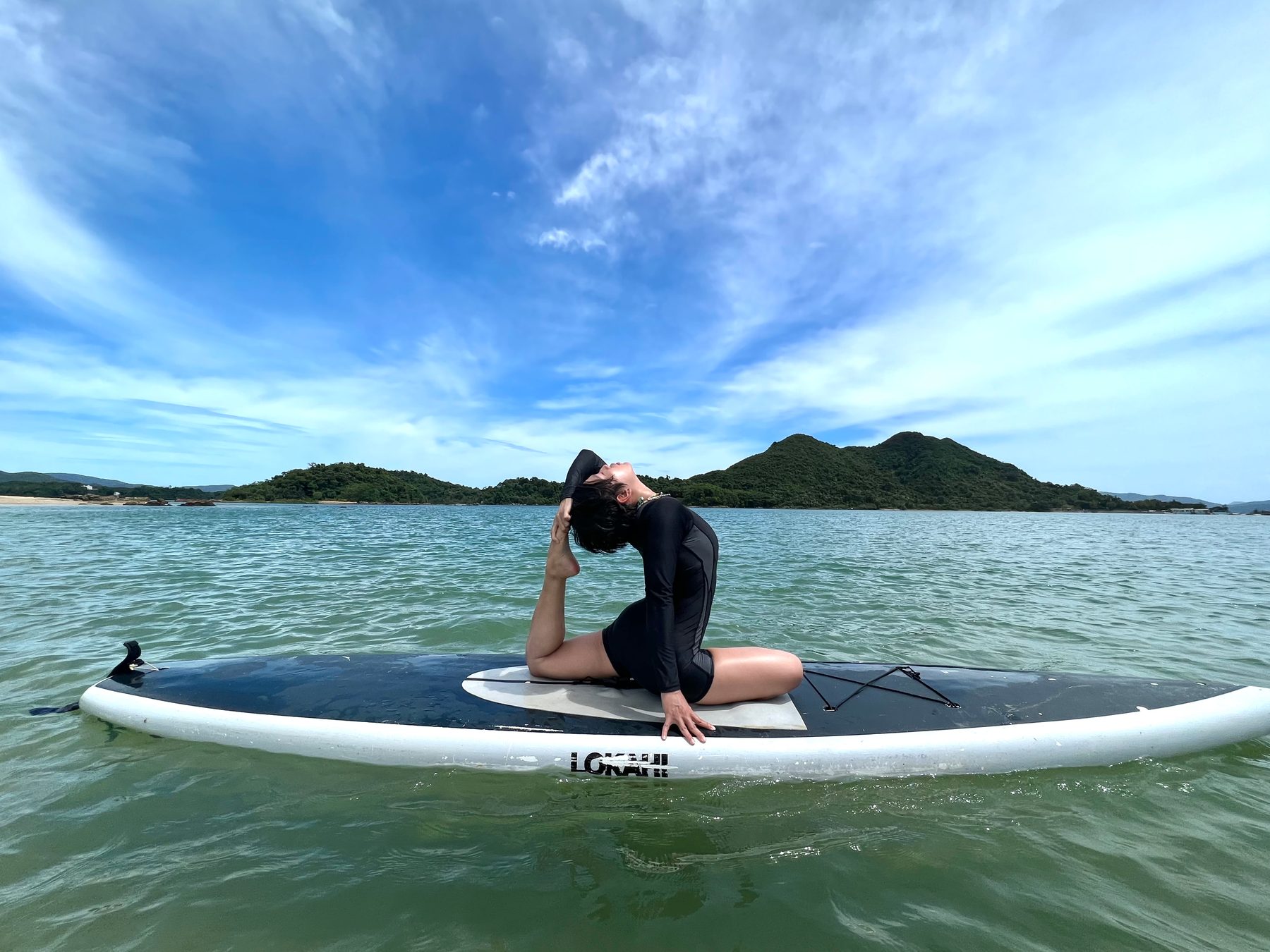 Outdoor SUPYoga experience